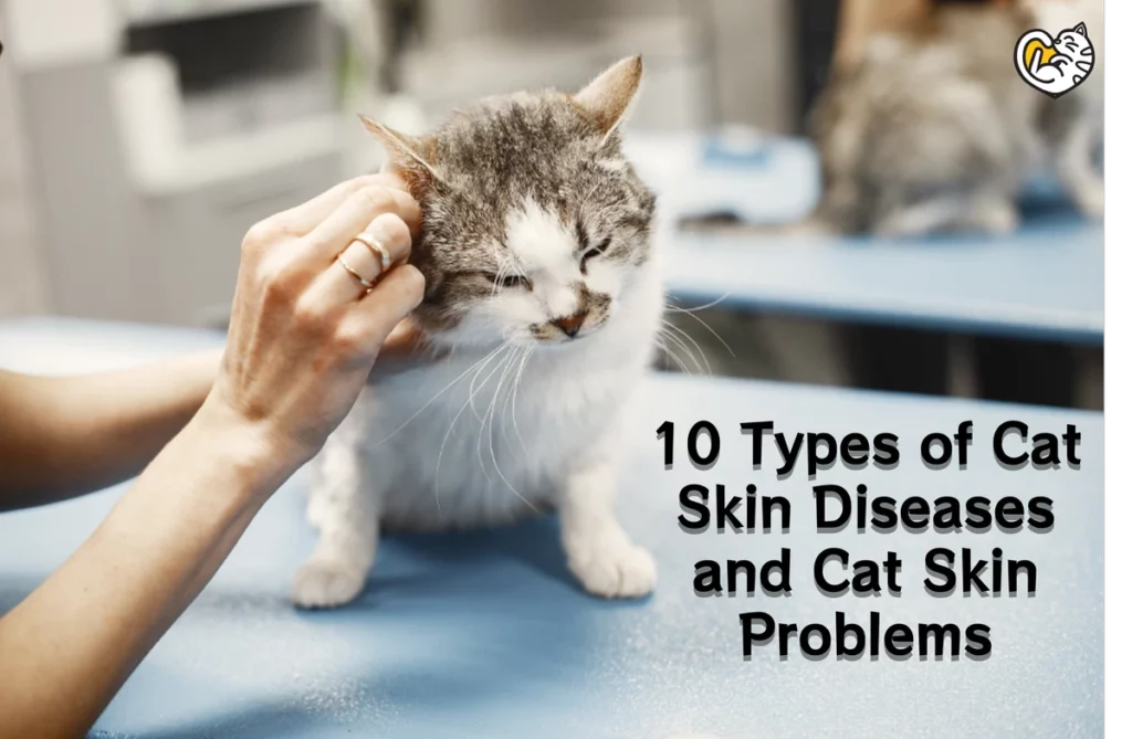 10 Jenis Penyakit Kulit Kucing / Masalah Kulit Kucing