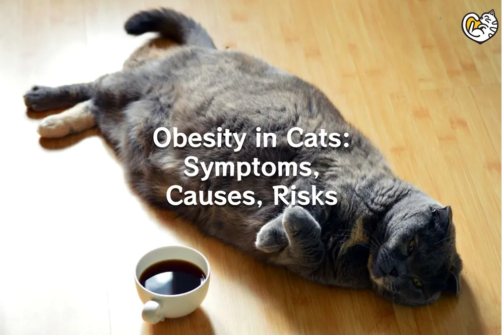 Obesity in Cats – Symptoms, Causes, Risks & Treatment